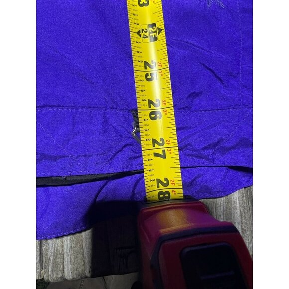 Vintage 90s Obermeyer Scarlett purple floral embroidered ski jacket alpine S - Picture 13 of 16